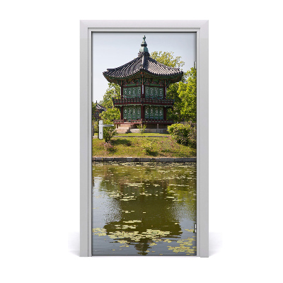 Naklejka fototapeta na drzwi Park Japoński