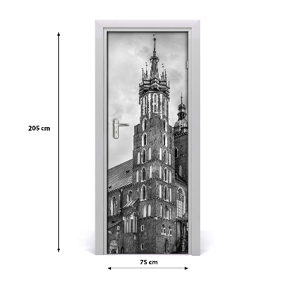 Fototapeta samoprzylepna na drzwi Kraków Polska
