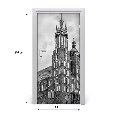 Fototapeta samoprzylepna na drzwi Kraków Polska