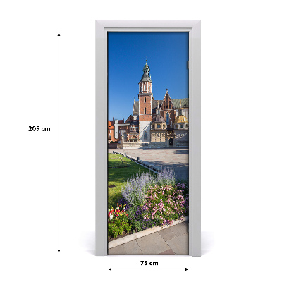 Fototapeta samoprzylepna na drzwi Kraków Polska