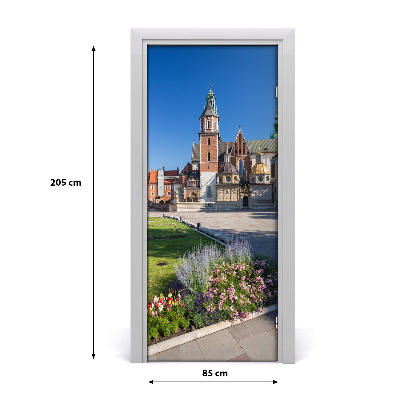 Fototapeta samoprzylepna na drzwi Kraków Polska