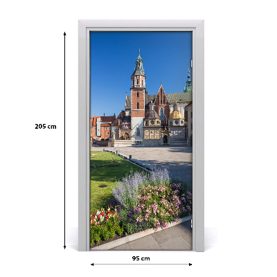 Fototapeta samoprzylepna na drzwi Kraków Polska