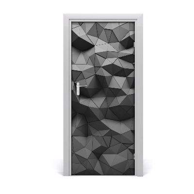 Naklejka samoprzylepna na drzwi Abstrakcje 3D
