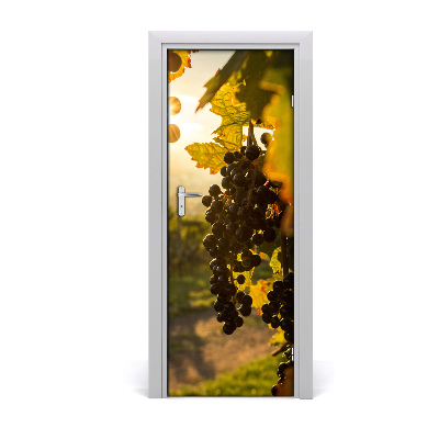 Naklejka fototapeta na drzwi Krajobrazy Winnica