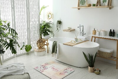 Dywanik łazienkowy Kwiatowa kompozycja