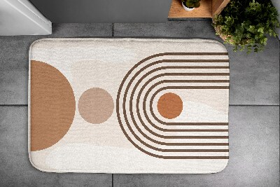 Antypoślizgowy dywanik łazienkowy Geometryczna Abstrakcja