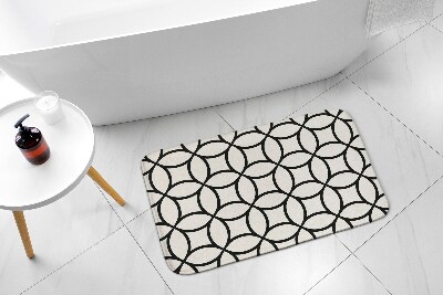 Dywanik łazienkowy Wzór geometryczny