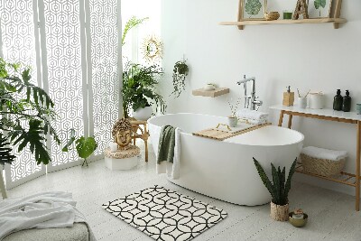Dywanik łazienkowy Wzór geometryczny