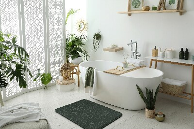 Dywanik łazienkowy Roślinny wzór