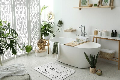 Dywanik antypoślizgowy do łazienki Dywanik antypoślizgowy do łazienki Kobieta Wanna Relax