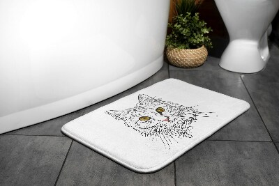 Dywanik łazienkowy Kot Zwierzęta