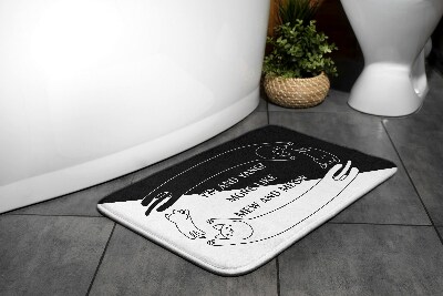 Dywanik łazienkowy Koty