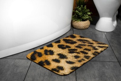 Antypoślizgowy dywanik łazienkowy Panterka