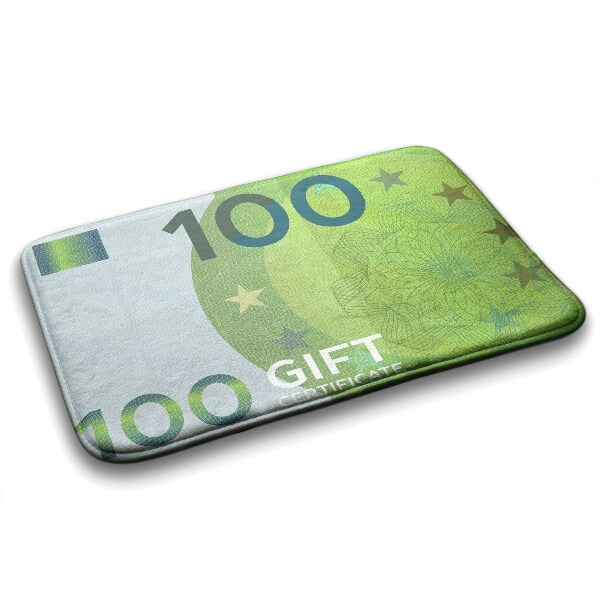 Dywanik łazienkowy antypoślizgowy Dywanik łazienkowy antypoślizgowy Banknot Euro Pieniądz