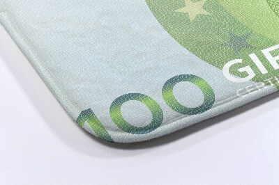 Dywanik łazienkowy antypoślizgowy Dywanik łazienkowy antypoślizgowy Banknot Euro Pieniądz