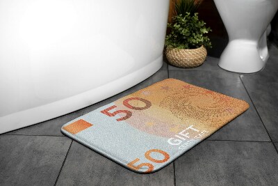 Dywanik łazienkowy antypoślizgowy Dywanik łazienkowy antypoślizgowy Euro Pieniądze