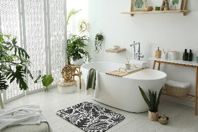 Dywanik do łazienki Rośliny Abstrakcja