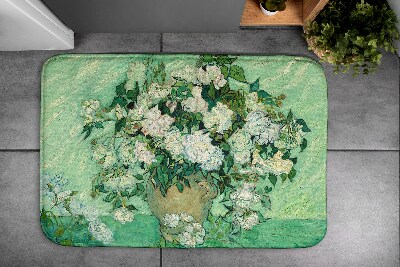 Dywanik antypoślizgowy do łazienki Dywanik antypoślizgowy do łazienki Van Gogh Róże