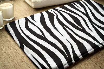 Dywanik pod prysznic Dywanik pod prysznic Zebra Paski