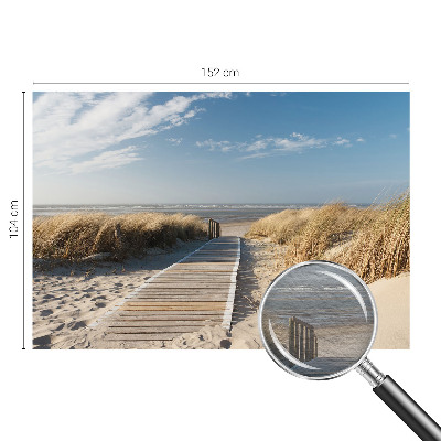 Fototapeta fizelinowa do sypialni Morska ścieżka