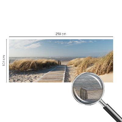 Fototapeta fizelinowa do sypialni Morska ścieżka