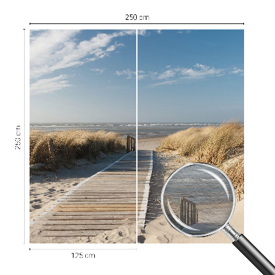 Fototapeta fizelinowa do sypialni Morska ścieżka