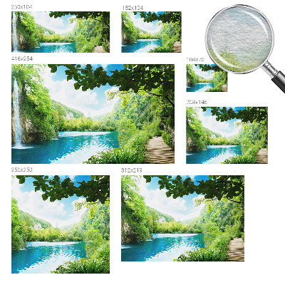 Fototapeta na ścianę w naturalnych odcieniach tworząca przytulną oazę