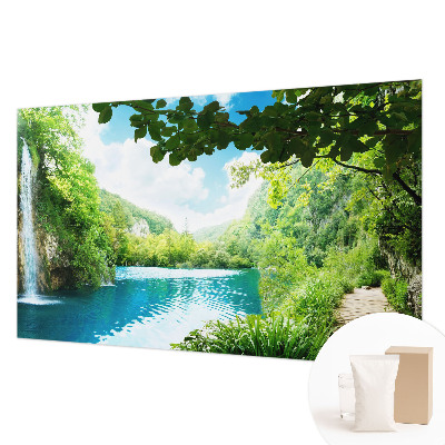Fototapeta na ścianę w naturalnych odcieniach tworząca przytulną oazę