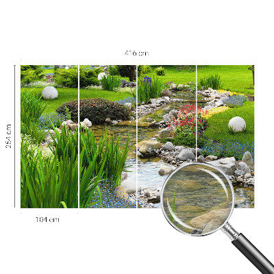 Tapeta fotograficzna fizelinowa z motywem ogrodu sielankowego