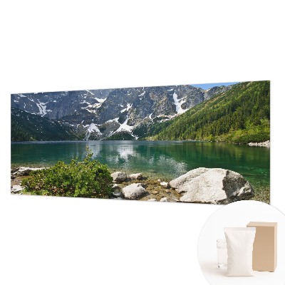 Nowoczesna fototapeta do salonu Górskie jezioro