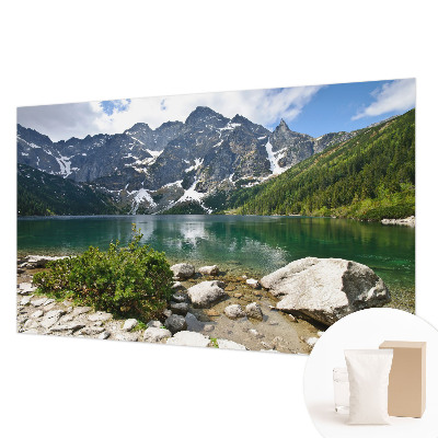 Nowoczesna fototapeta do salonu Górskie jezioro