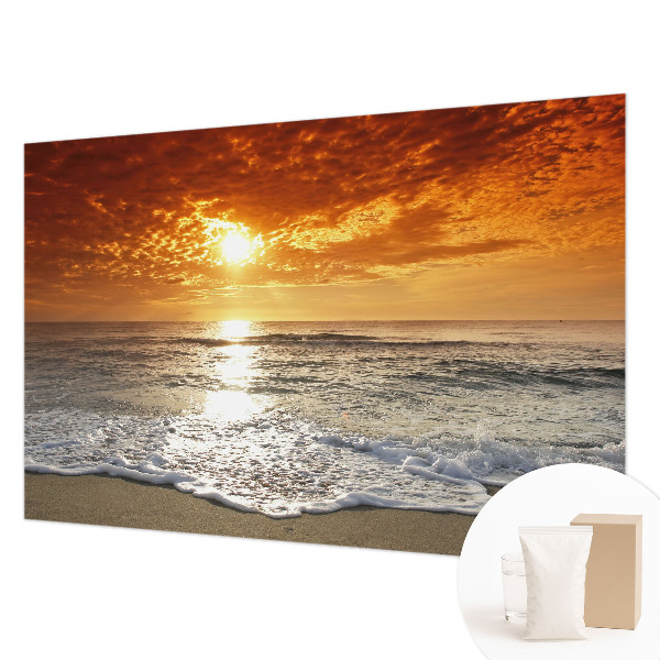 Fototapeta fizelinowa z nadrukiem Oceaniczne fale