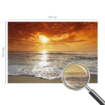 Fototapeta fizelinowa z nadrukiem Oceaniczne fale