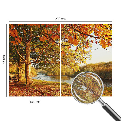 Fototapeta fizelinowa do sypialni Jesień nadbrzeżna