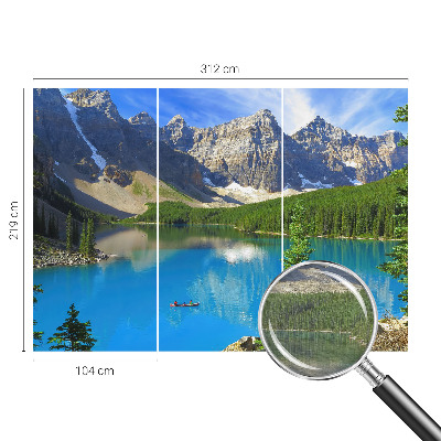 Tapeta fotograficzna z motywem górskiego jeziora