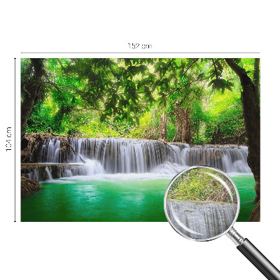 Tapeta fotograficzna z motywem leśnego wodospadu