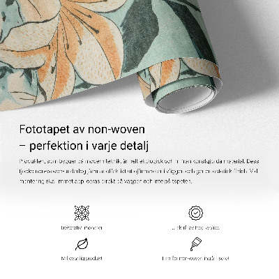 Fototapeta fizelinowa do sypialni z motywem zielonego jeziora