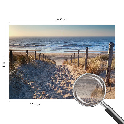 Tapeta fotograficzna z motywem plażowej ścieżki