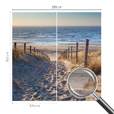 Tapeta fotograficzna z motywem plażowej ścieżki