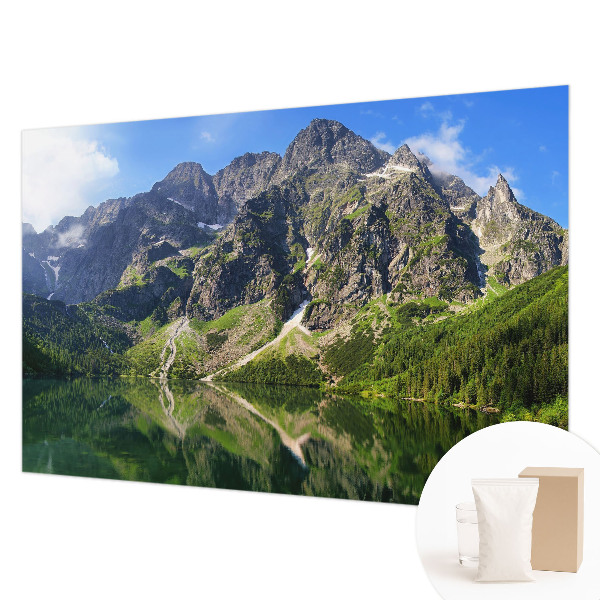 Fototapeta fizelinowa z nadrukiem Malownicze góry