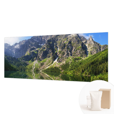 Fototapeta fizelinowa z nadrukiem Malownicze góry