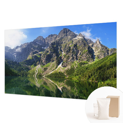 Fototapeta fizelinowa z nadrukiem Malownicze góry