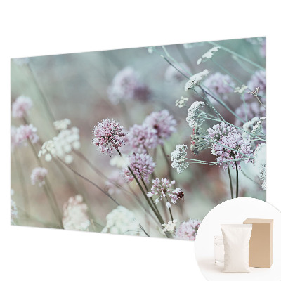 Nowoczesna fototapeta do salonu Polne kwiaty