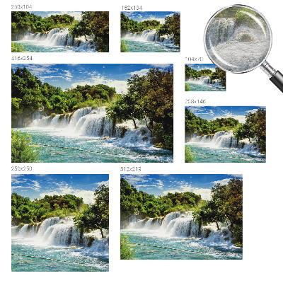 Dekoracyjna fototapeta na ścianę Zachwycający wodospad