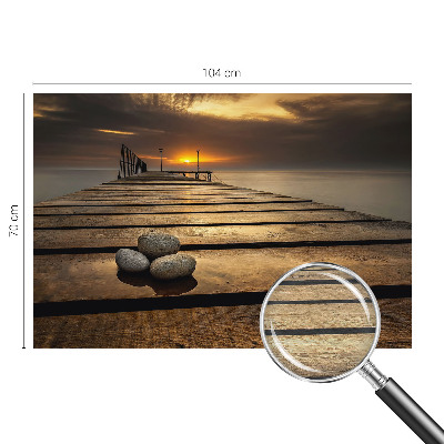 Fototapeta fizelinowa z nadrukiem Fototapeta fizelinowa z nadrukiem Zachód słońca