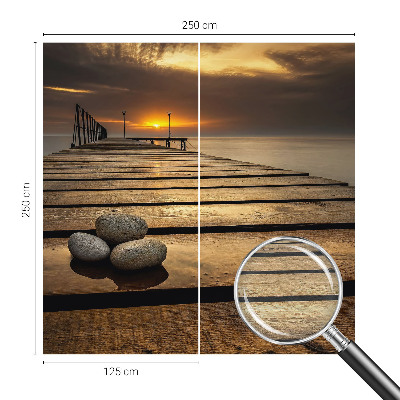 Fototapeta fizelinowa z nadrukiem Fototapeta fizelinowa z nadrukiem Zachód słońca