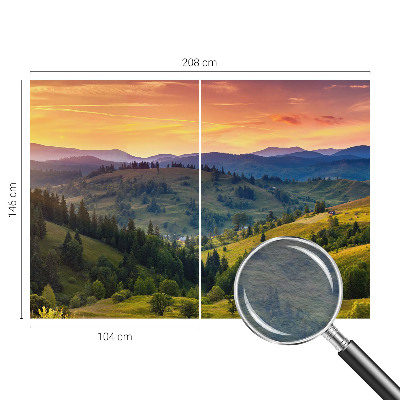 Fototapeta na ścianę z motywem górskiego krajobrazu