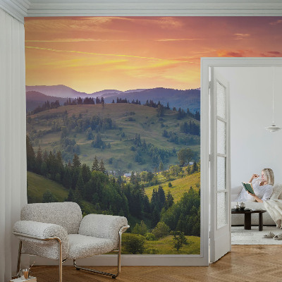 Fototapeta na ścianę z motywem górskiego krajobrazu