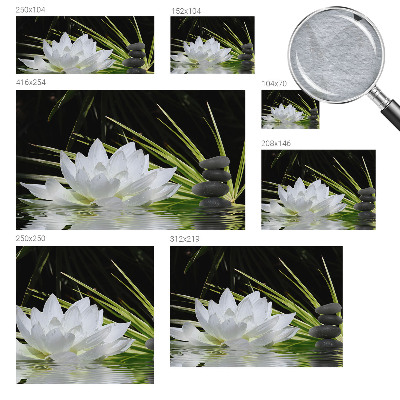 Fototapeta fizelinowa do sypialni z motywem lilii o nazwie 