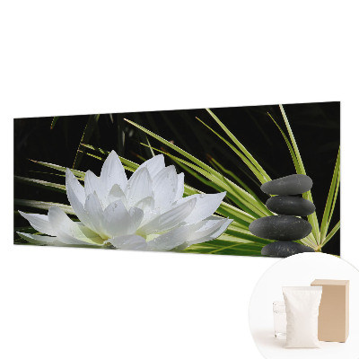 Fototapeta fizelinowa do sypialni z motywem lilii o nazwie 